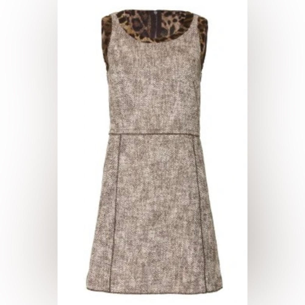DOLCE & GABBANA Woven Sheath Dress Size 4